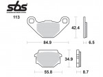 Τακάκια SBS 113HF (FA173)(FD165)